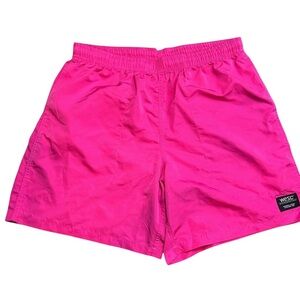 WeSC Women’s Pink‎ Wide Leg Shorts Size Large Colorful Casual 6” Inseam